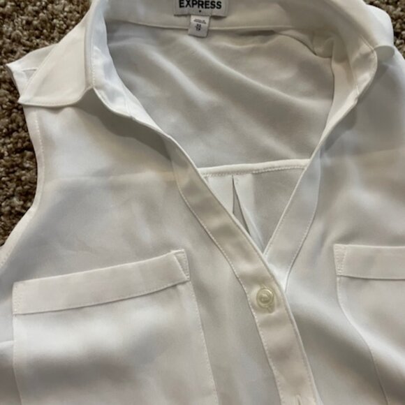 EXPRESS White Tank Portifino - Picture 3 of 4